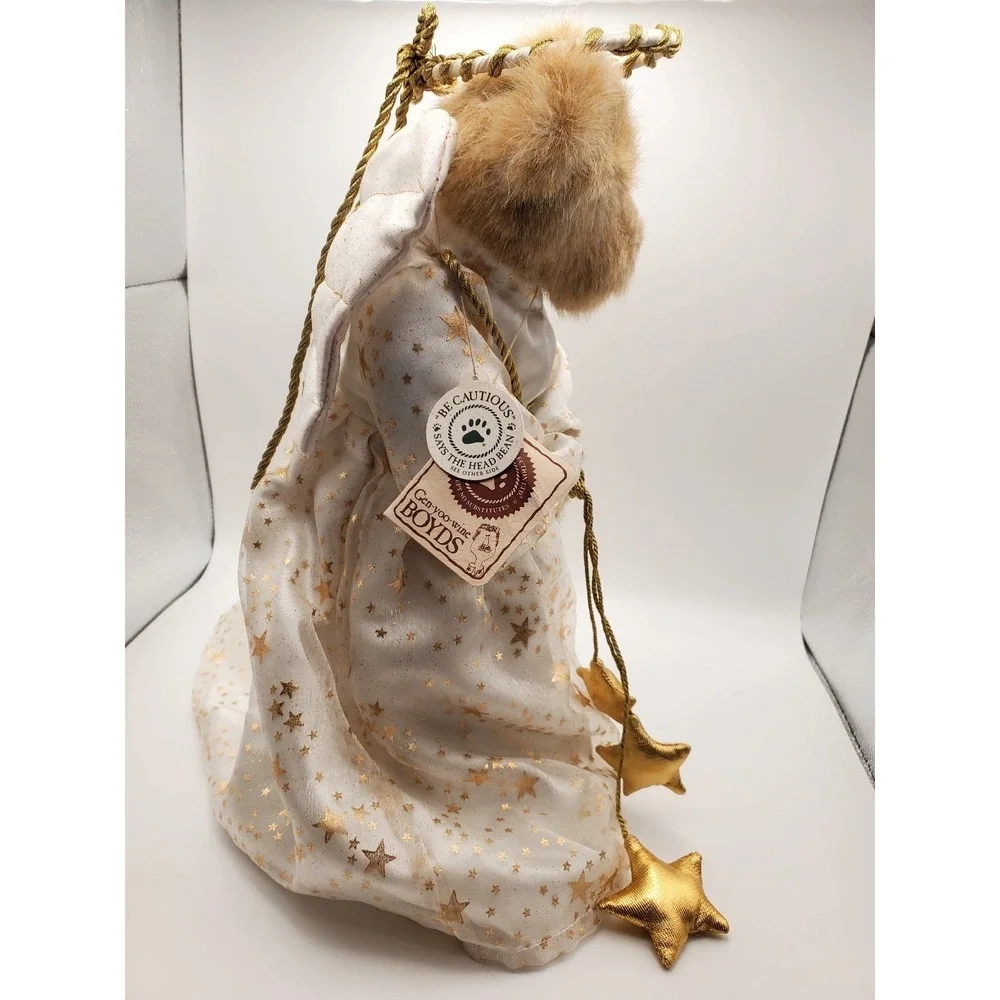 Boyds Bears Gloranna Angelstar Christmas Tree Topper Plush Angel